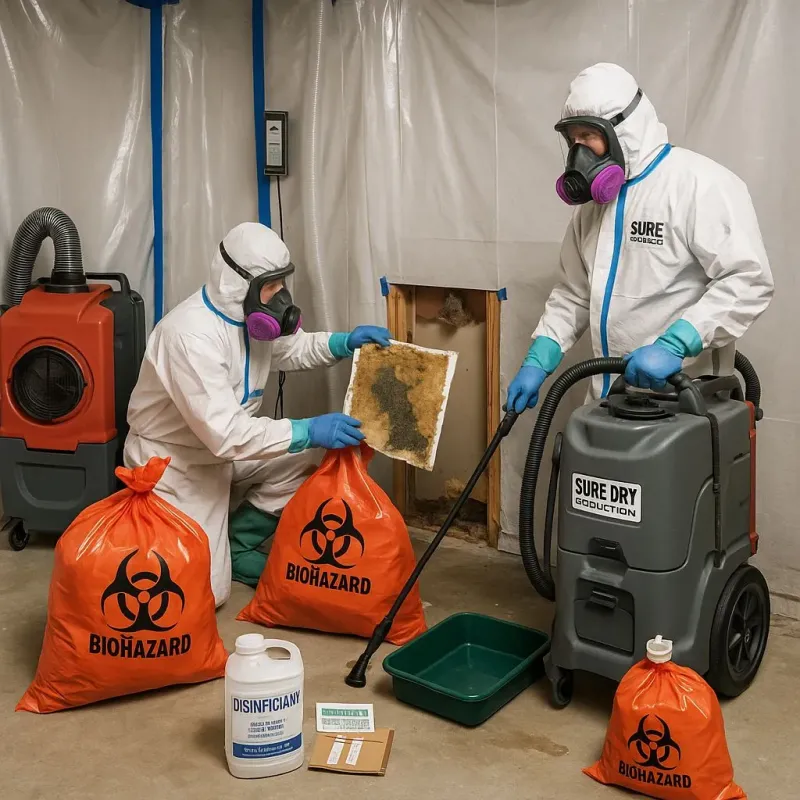 Contaminated Water Handling Protocols process in Stoneville, NC