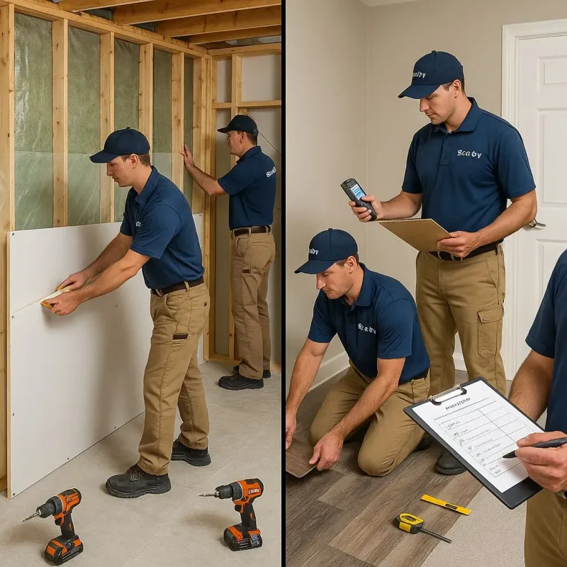 Repairs and Reconstruction process in Stoneville, NC